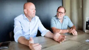 Joris en Hans op Almkreek