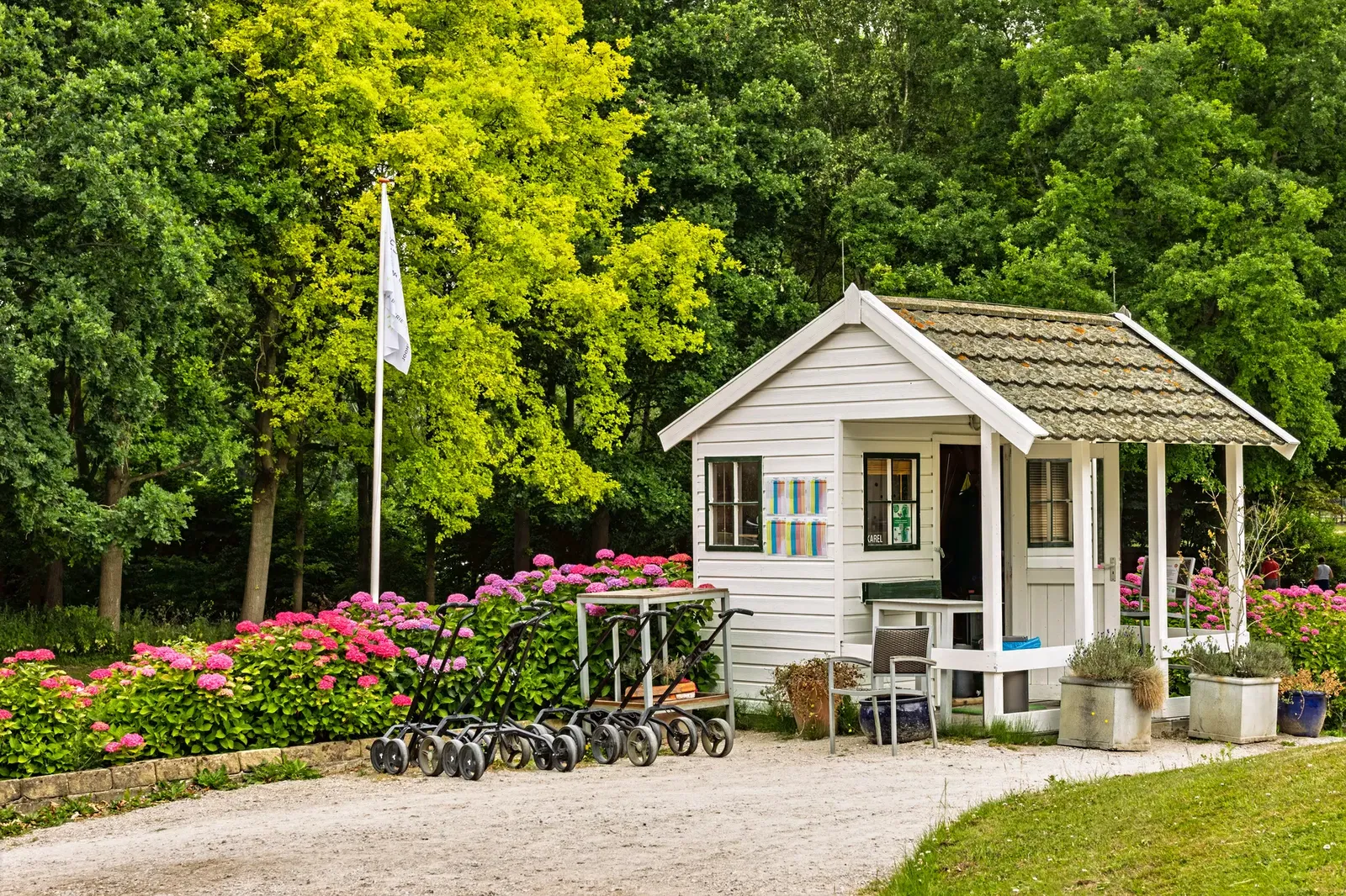 Westerpark, huisje van de stewards