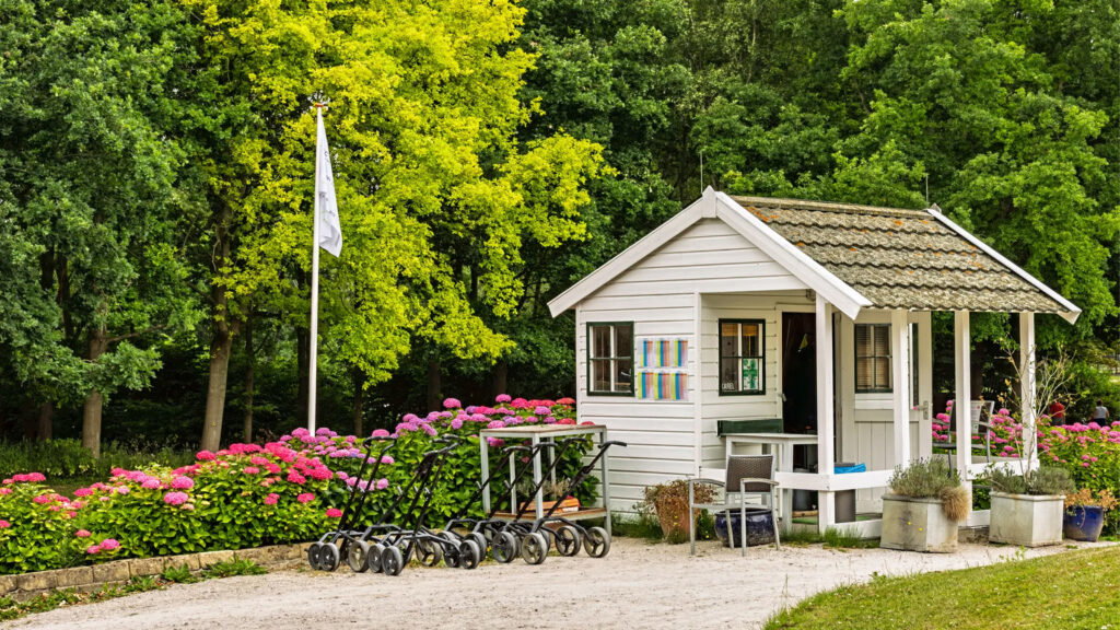Steward huisje op Westerpark
