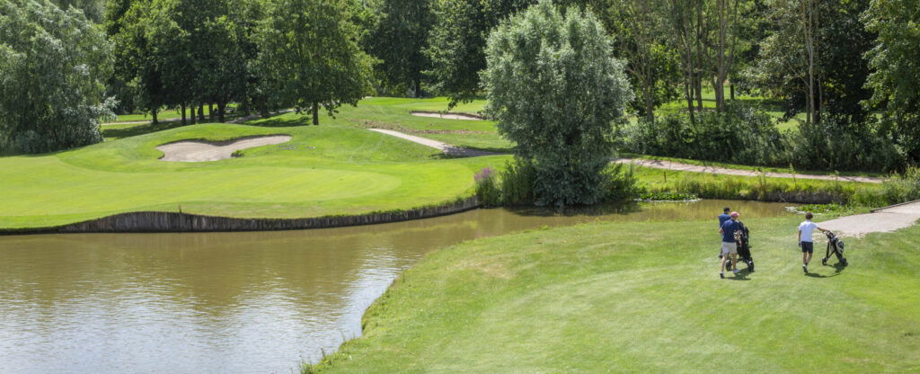 9 holes: gele lus