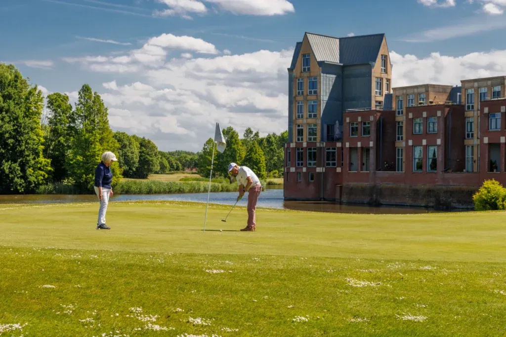 18 holes: rode lus ⇆ gele lus