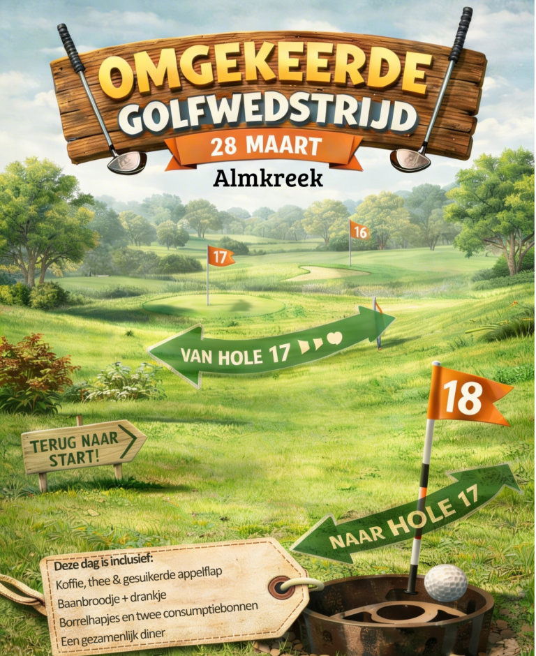 Almkreek | Omgekeerde Golfwedstrijd