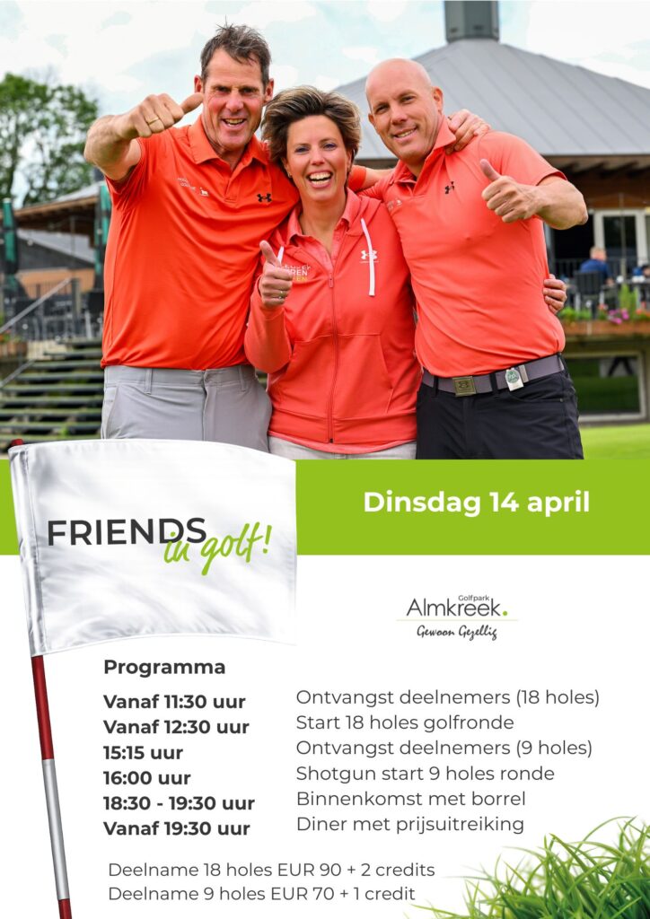 Friends in Golf dagen | Golfpark Almkreek