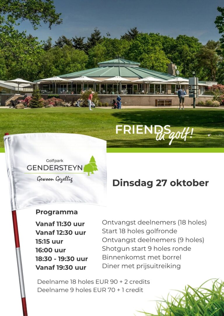 Gendersteyn | Friends in Golf 