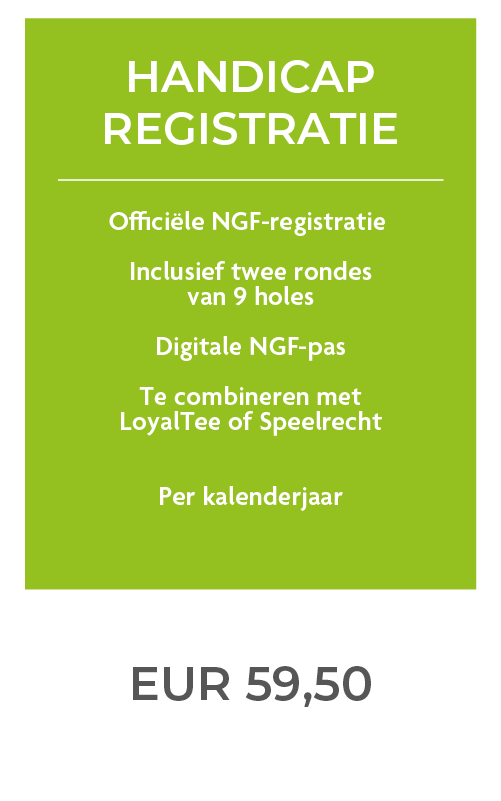 NGF Handicapregistratie via de Hollandsche Golfclub