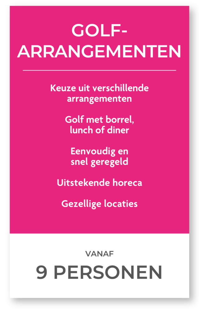 Golfarrangementen bij de Hollandsche Golfclub