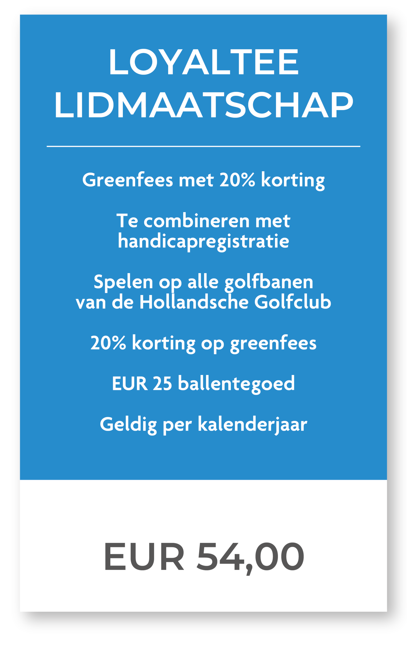 LoyalTee, golfen met 20% korting op greenfees