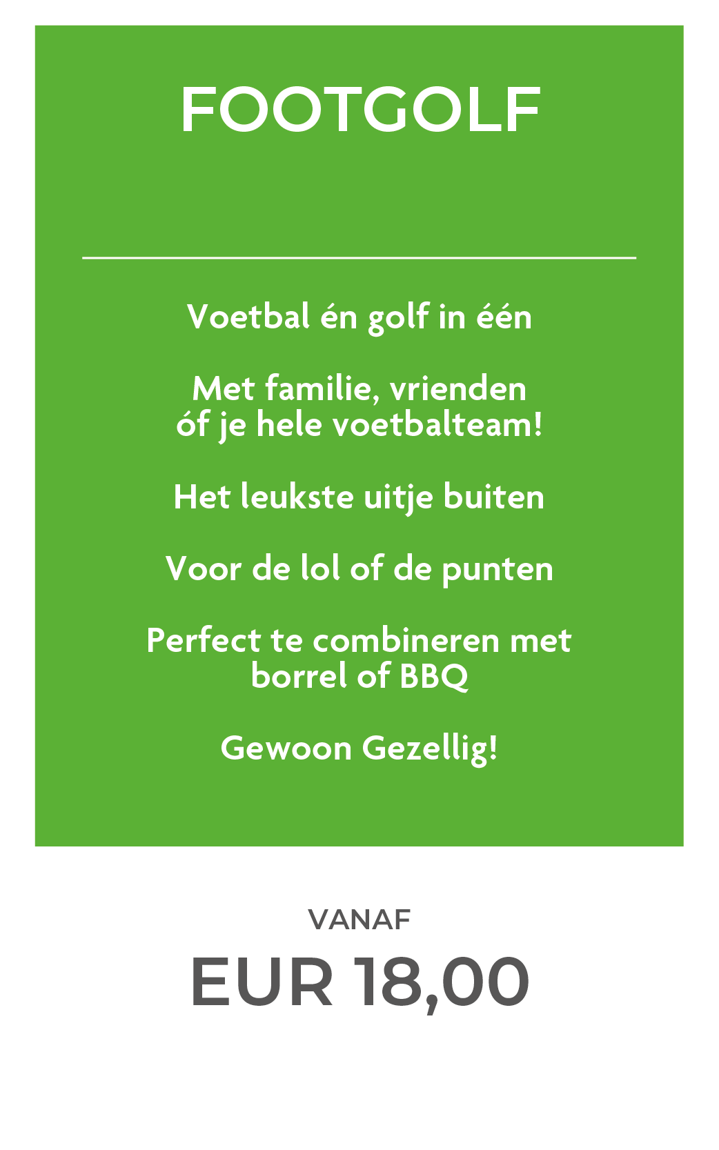 Footgolf op de golfparken van Hollandsche Golfclub