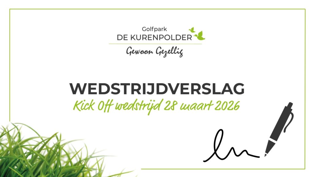 Golfpark De Kurenpolder | Wedstrijdverslag
