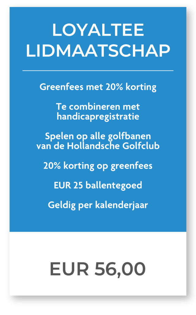 LoyalTee, golfen met 20% korting op greenfees